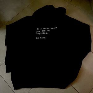 Om and Ah London Kangaroo Hoodie